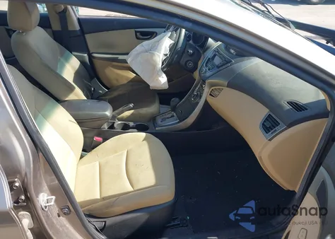 2013 Hyundai Elantra Gls z USA, uszkodzony, nr VIN 5NPDH4AE3DH187254